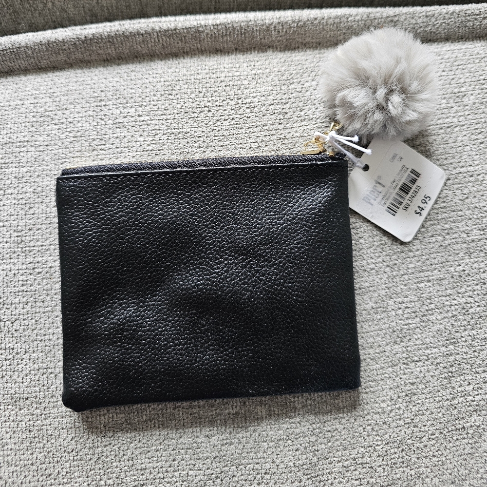 NWT pier 1 pom pom change purse